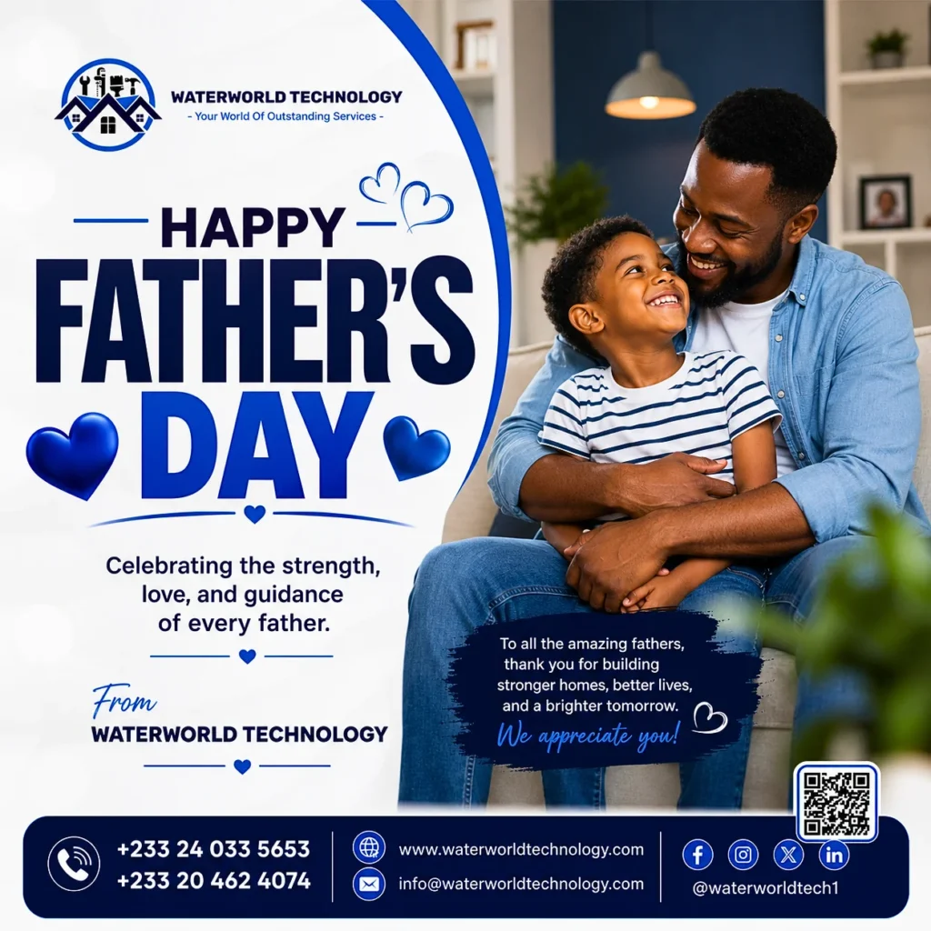 Father’s Day message from Waterworld Technology